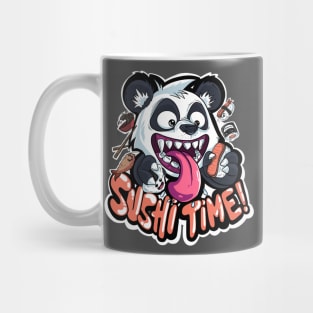 Sushi Time Panda - Funny Restaurant Panda Mug